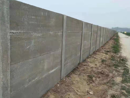 聊城围墙工程案例